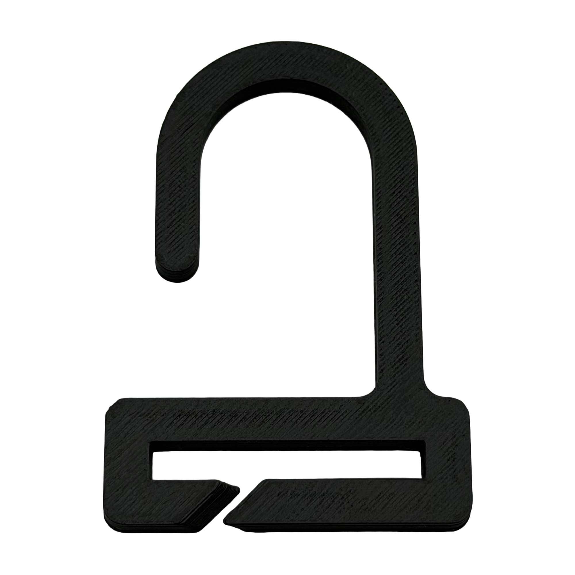The BrightHook in matte black, hero shot